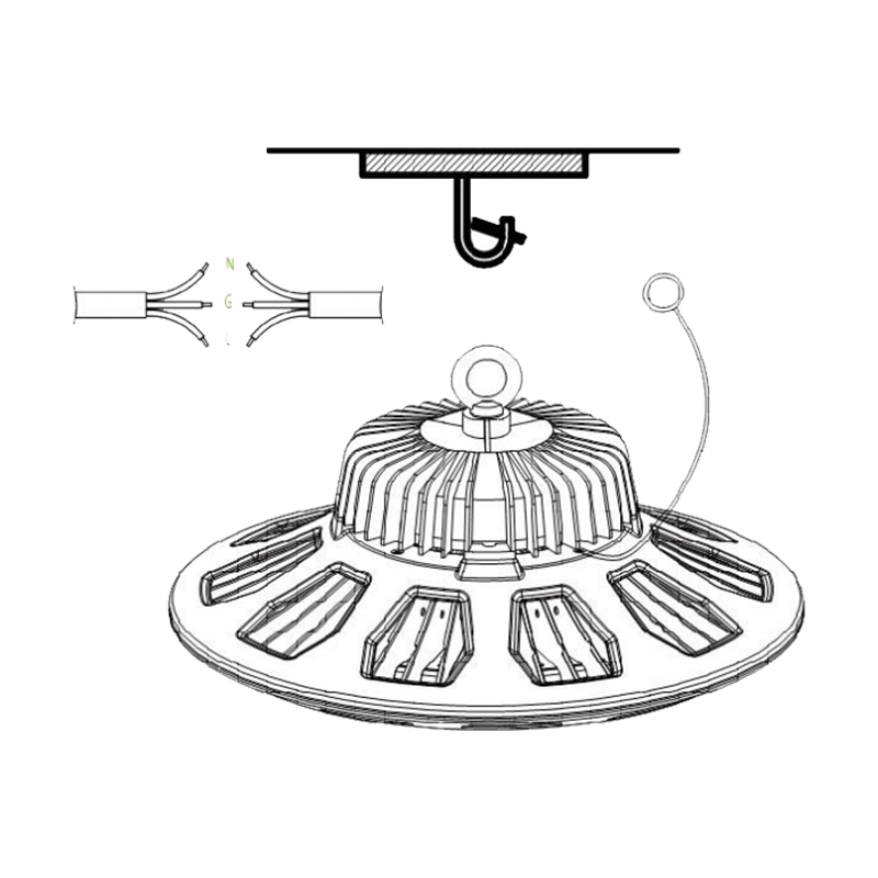 ĐÈN XƯỞNG UFO 1 c